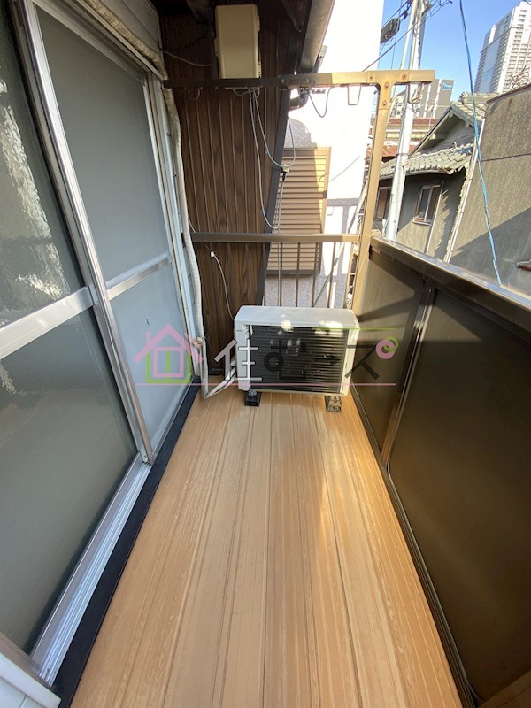 中津3-23-2貸家 ベランダ