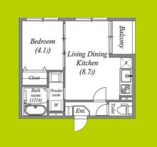 ハーモニーテラスＴＯＷＡ 間取り