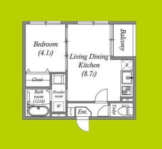 ハーモニーテラスＴＯＷＡ 間取り
