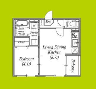 ハーモニーテラス小路東Ⅶ 間取り