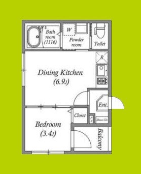 ハーモニーテラス鷹合 間取り