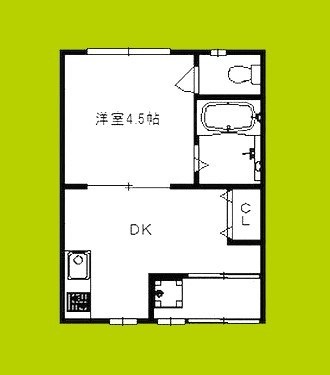 コーポ有楽3 間取り