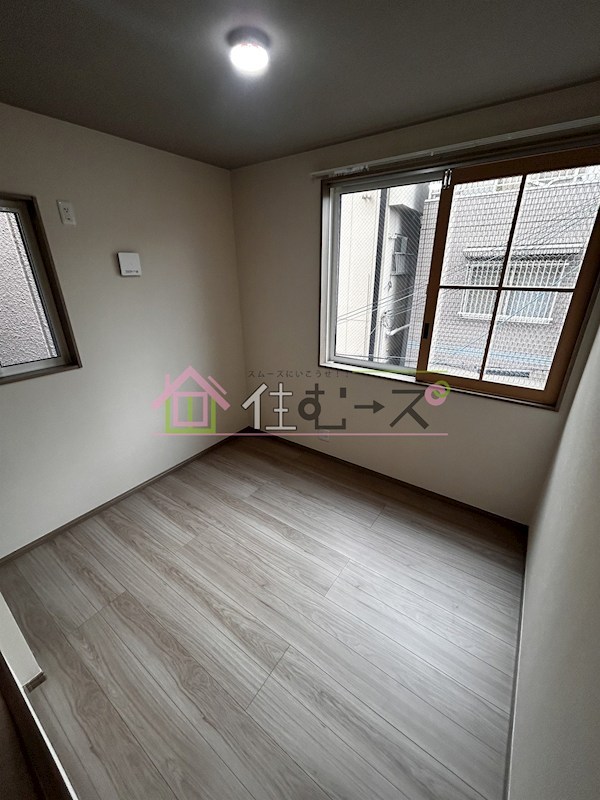 南市岡テラスハウス ベッドルーム