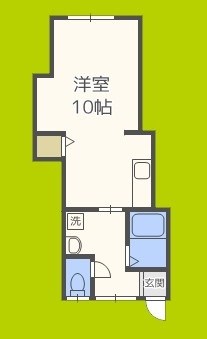 シャルマン西九条 間取り
