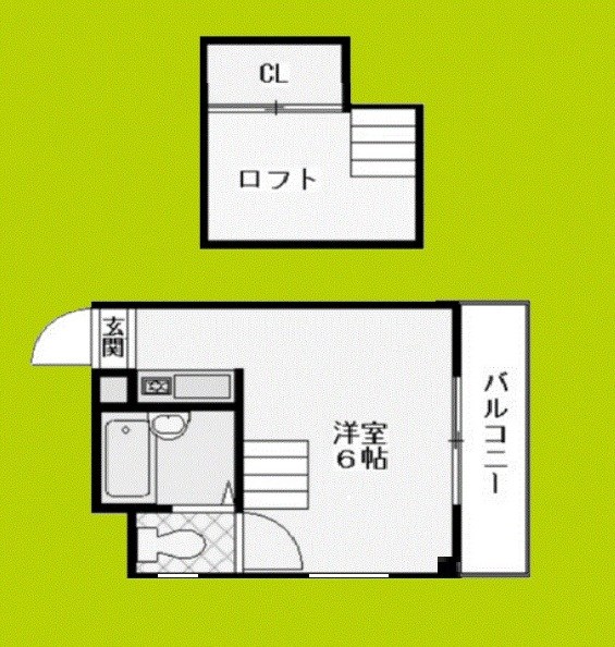 シルクロード勝山Ⅱ 間取り