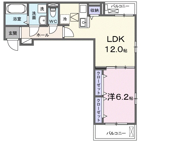 メゾンボヌール 間取り