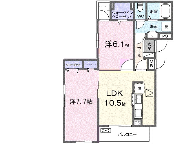 メゾンボヌール 間取り