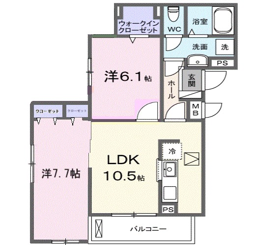メゾンボヌール 間取り