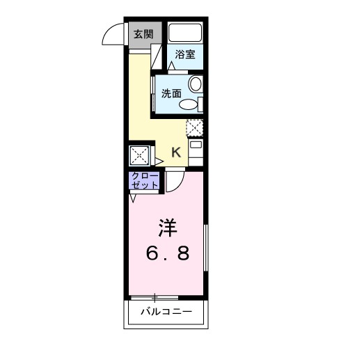 Ｆ&rsquo;ｇｒａｃｅ　豊中南 間取り