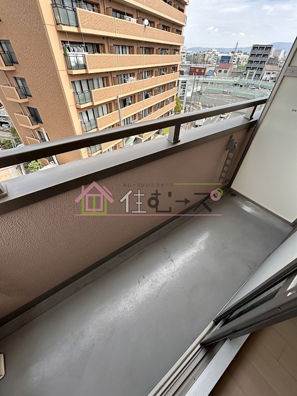 ルミエール杭全 ベランダ