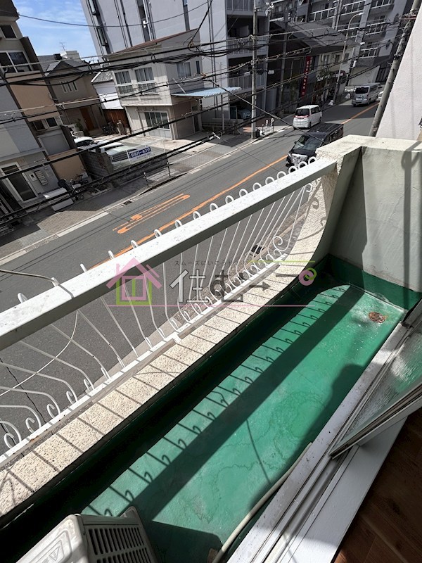 清月マンション ベランダ