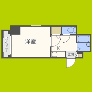 今里西青山ビル 間取り