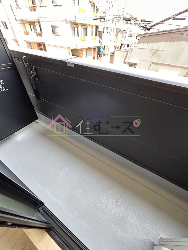 カルムビレッジ東田辺 ベランダ