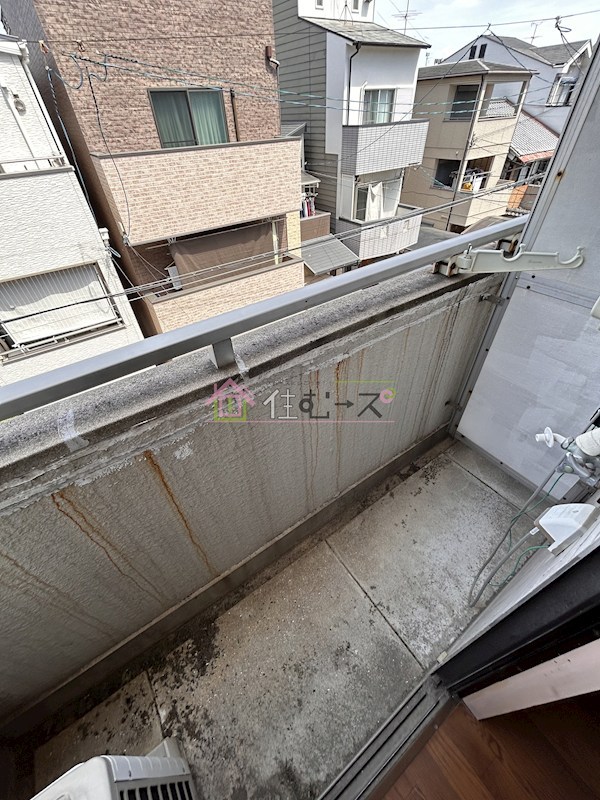 プレアール駒川Ⅲ ベランダ