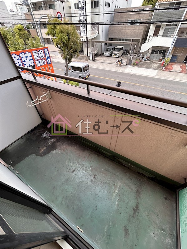 グロー長居公園 ベランダ