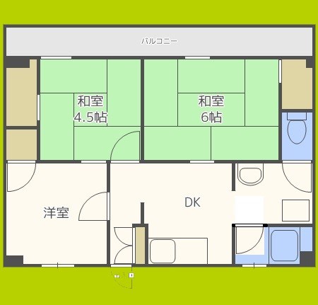 ビラローザ山坂 間取り