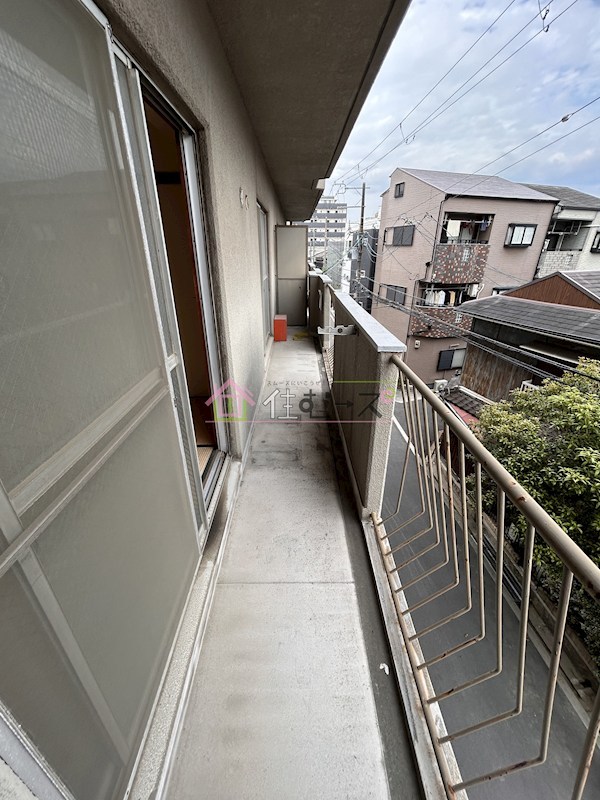 ビラローザ山坂 ベランダ