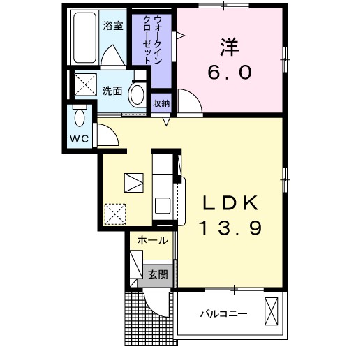 ドミールナンキＥＡＳＴ 間取り