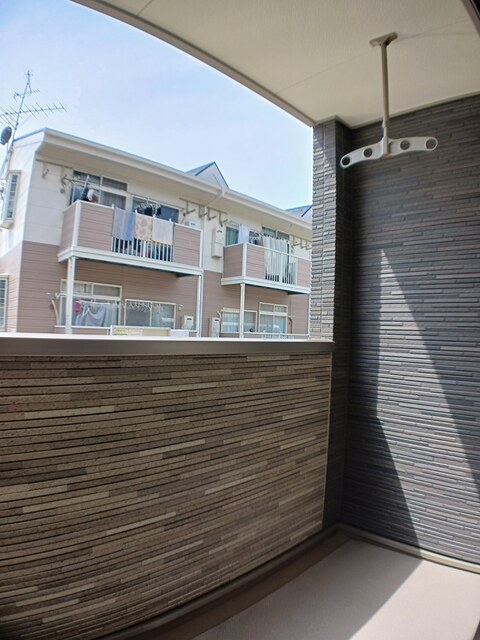 ドミールナンキＥＡＳＴ ベランダ