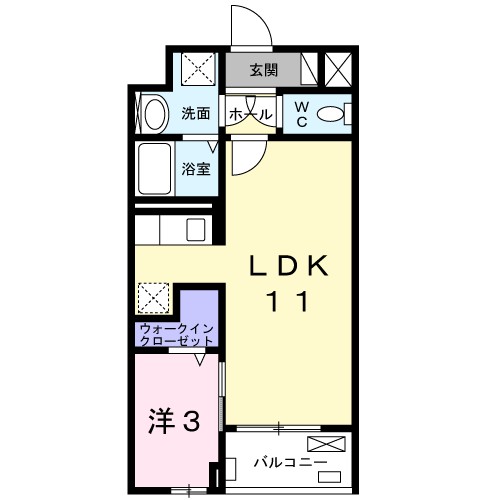 サンシャイン　ウィステリア 間取り