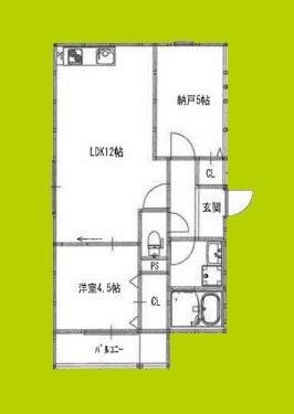 EIJU吹田南正雀 間取り図