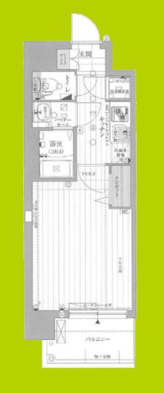 レジュールアッシュ福島フィーノ 間取り