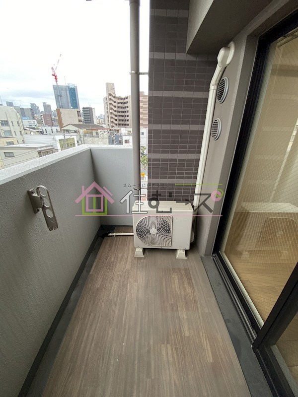 レジュールアッシュ福島フィーノ ベランダ