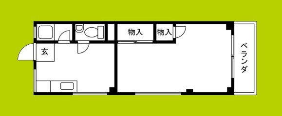 長居きくやマンション 間取り