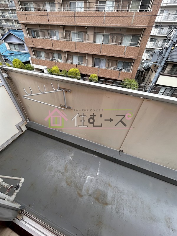 長居きくやマンション ベランダ