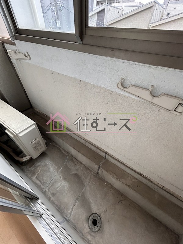 ハーベスト長居 ベランダ