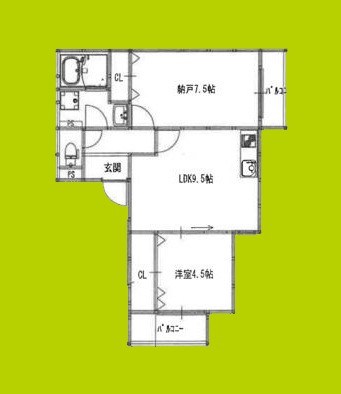 EIJU吹田南正雀 間取り図