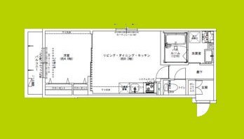 Louis Apartment 長瀬ノール 間取り