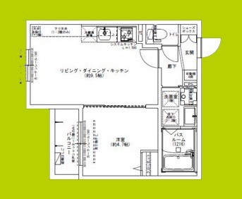 Louis Apartment 長瀬ノール 間取り