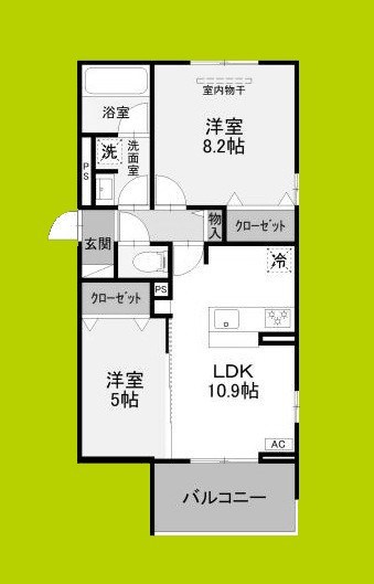 カーサ・プレッツァ豊里 間取り