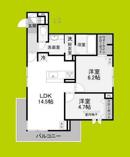 シュトラール鳳 間取り