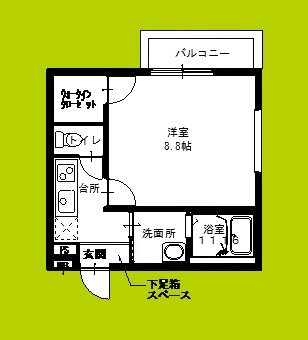 フジパレス遠里小野Ⅱ番館 間取り