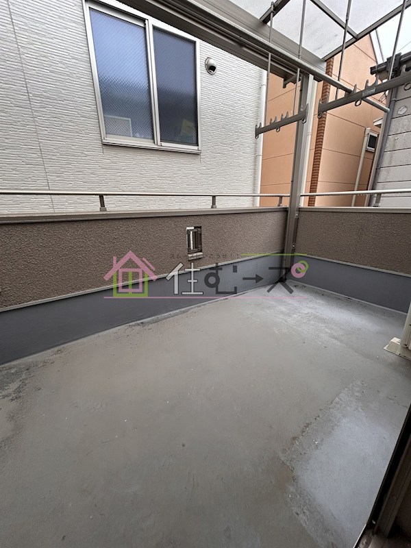 墨江3-10-2貸家 ベランダ