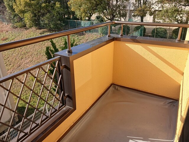 ベルシュライン ベランダ