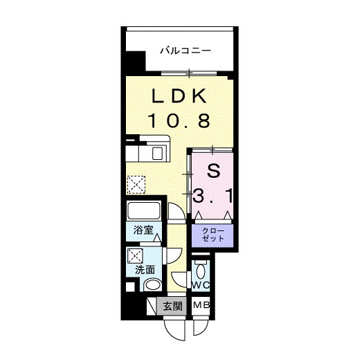 サニーレジデンス吉野Ⅱ 間取り