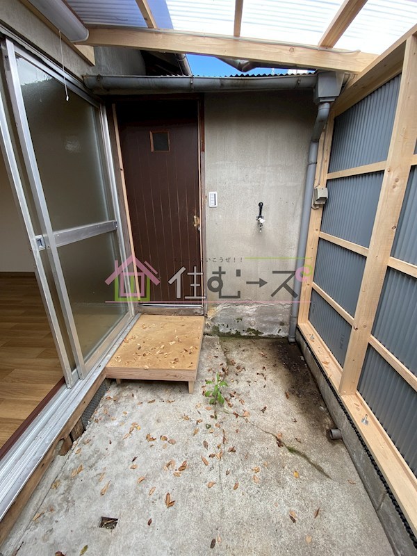 赤川3丁目の貸家 ベランダ