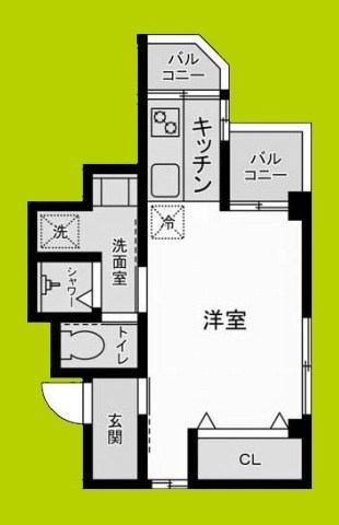 第二和光ハイツ 間取り