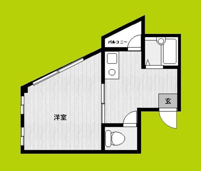 ル・ベール花の館千林  間取り