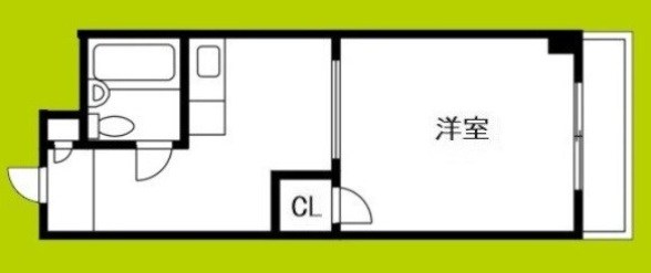 コーポイン天王寺パート1 間取り