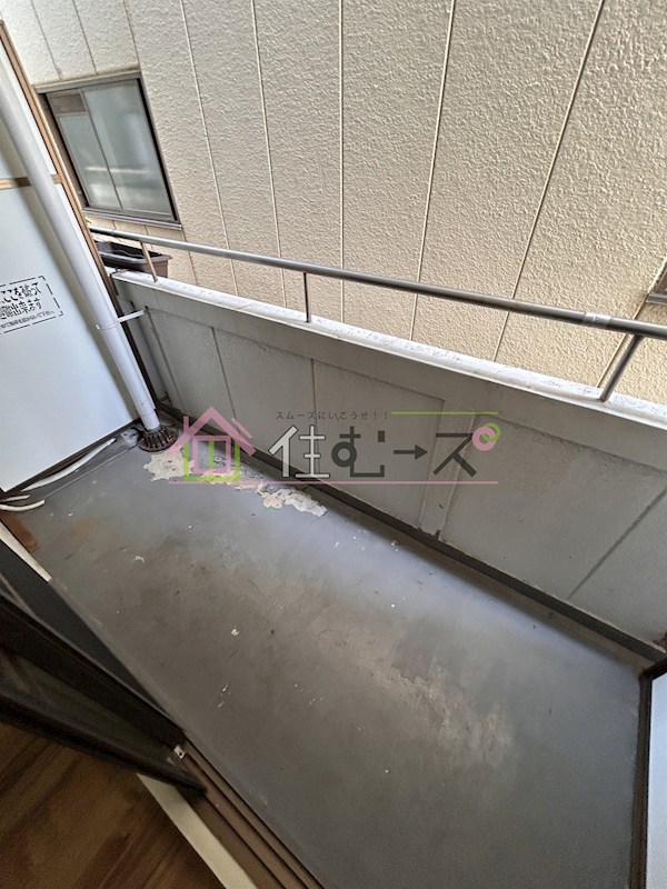 コーポイン天王寺パート1 ベランダ