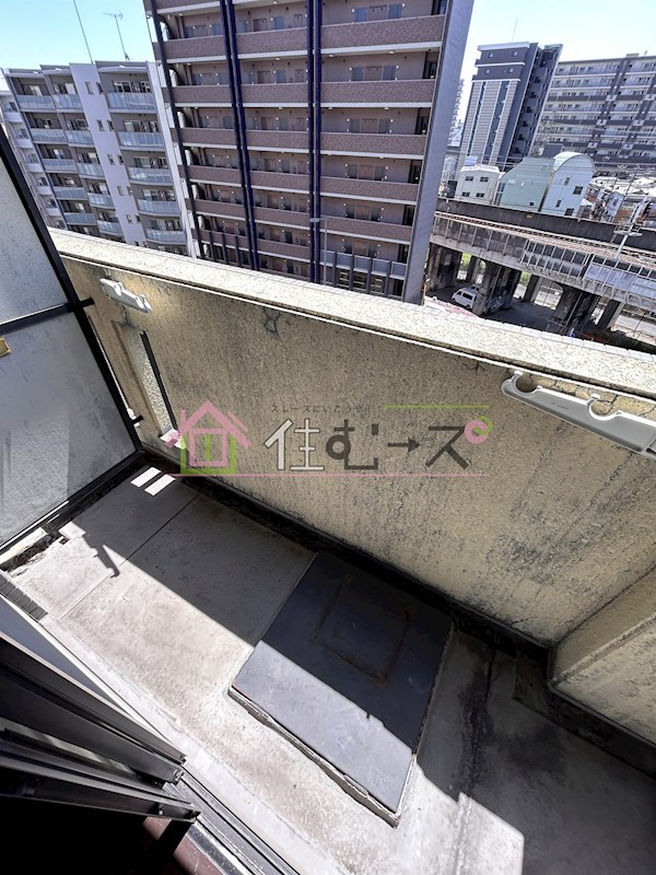 シティアーク天王寺 ベランダ