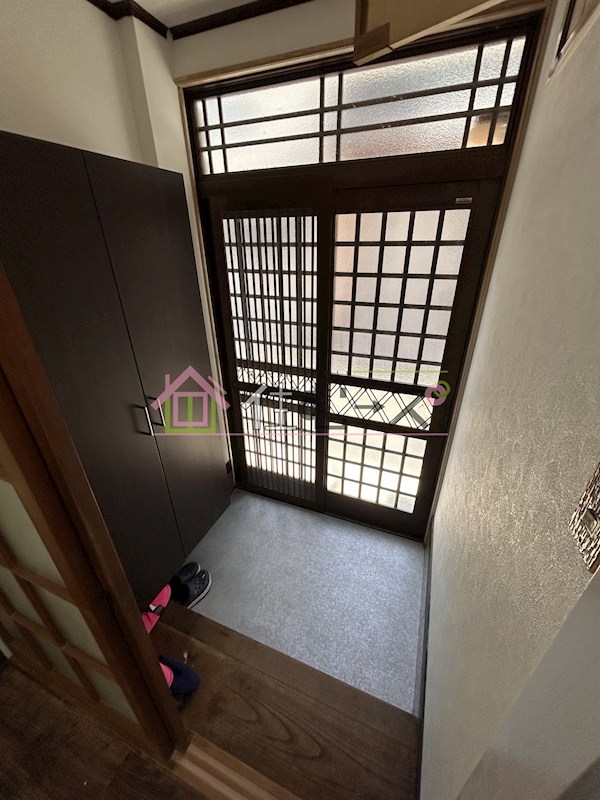 天王寺町北一軒家 玄関