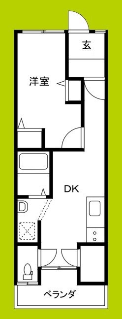 ターフィーズフラット今津 間取り