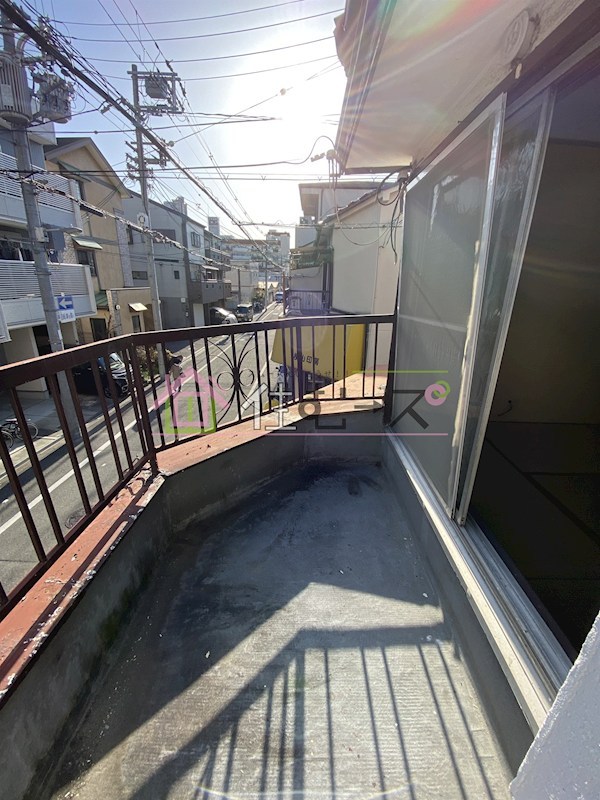 今津南1丁目4-22貸家 ベランダ