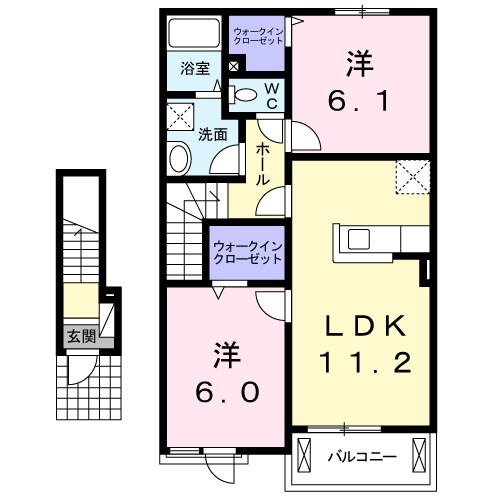 ｇｒａｎｄ　ｊｅｔｅ　Ⅰ 間取り