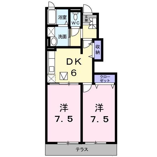 ヴィラプルメリア 間取り